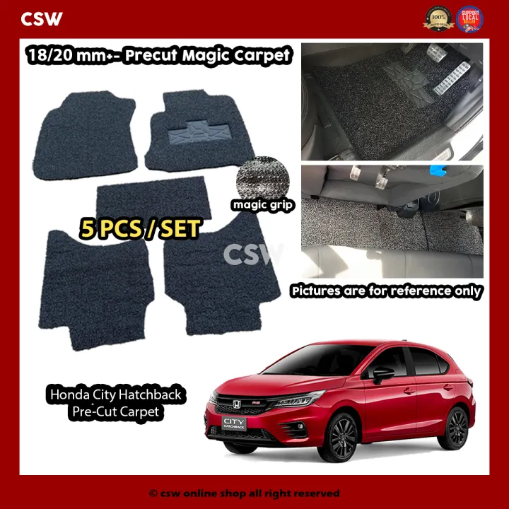 Honda City Hatchback 2022 OEM Precut 18/20mm+- PVC Carpet Karpet ...