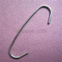 (สไตล์) จอแสดงผลโลหะ C Hook 63Mm โครเมียมสแตนเลสสตีล C-ตะขอเกี่ยวผ้าม่านตัวเชื่อมต่อสายแขวนแบนเนอร์แขวนรูปภาพแขวน