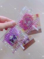 ? HHxxxKK ready-made Japanese Sanrio Showa-style confectionery shop snack lollipop small mirror keychain pendant decoration