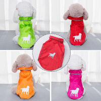 Dog Cat Raincoat Reflective Waterproof Jacket Windbreaker Clothes Windproof Sunscreen For Puppy Coat Rainwear Rain Cloak