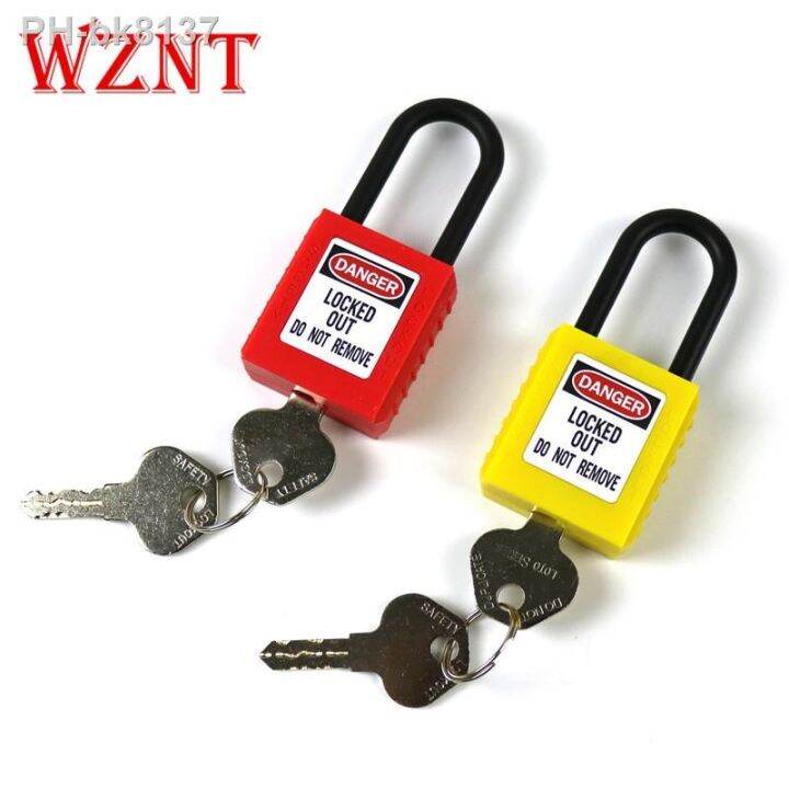 NTSP38C Engineering Plastic Insulation Padlock Safety Lockout Tag Lock
