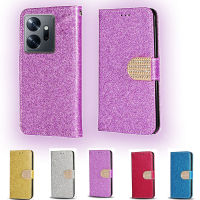 Vpcmis Flip Stand Case Cover สำหรับ Infinix Zero 20 PU Glitter Leather Wallet Card Slot Phone Casing