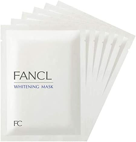 fancl-ไวท์เทนนิ่งมาส์ก6ชิ้น