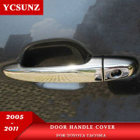 Chrome Door Handle Cover For Toyota Tacoma 2005 2006 2007 2009 2010 2011 Car Exterior Handle Parts Double Cabin Ycsunz