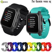 20mm silicone Watchband strap For Garmin venu sq Wristbands For Samsung Galaxy Watch 3 41mm Bracelet WristStrap Accessories Belt