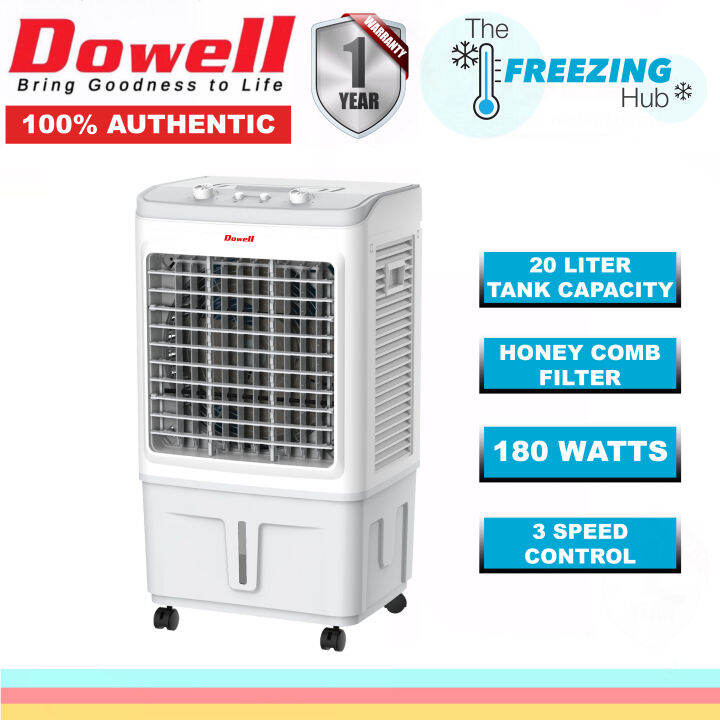 Dowell Air cooler 20L water tank capacity ARC68SI Lazada PH