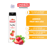 Xốt Dâu Pha Chế - Làm từ trái cây thật - ANDROS Fruit Mix