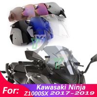 ♚อินชั่น✔Z 1000 SX Z1000 SX Z 1000SX กระจกบังลม17-18คาเฟ่มอเตอร์ไซค์เรเซอร์สำหรับ Kawasaki Ninja Z1000SX 2017-2018