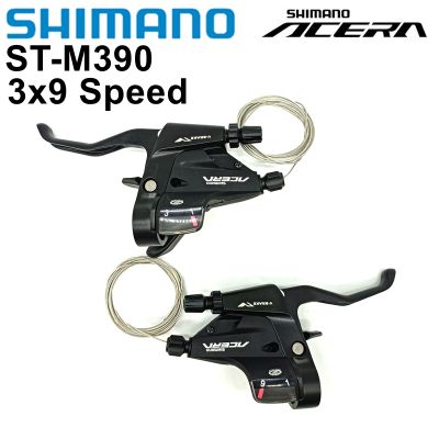 Shimano ACERA ST-M390 Shifter Lever Conjoined DIP 3x9 Speed ST M390 Shifters Trigger Bicycle Switch 27 Speed MTB Bike Derailleur