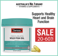 Swisse wild fish oil 1000 mg 200 Capsules จากออสเตรเลีย