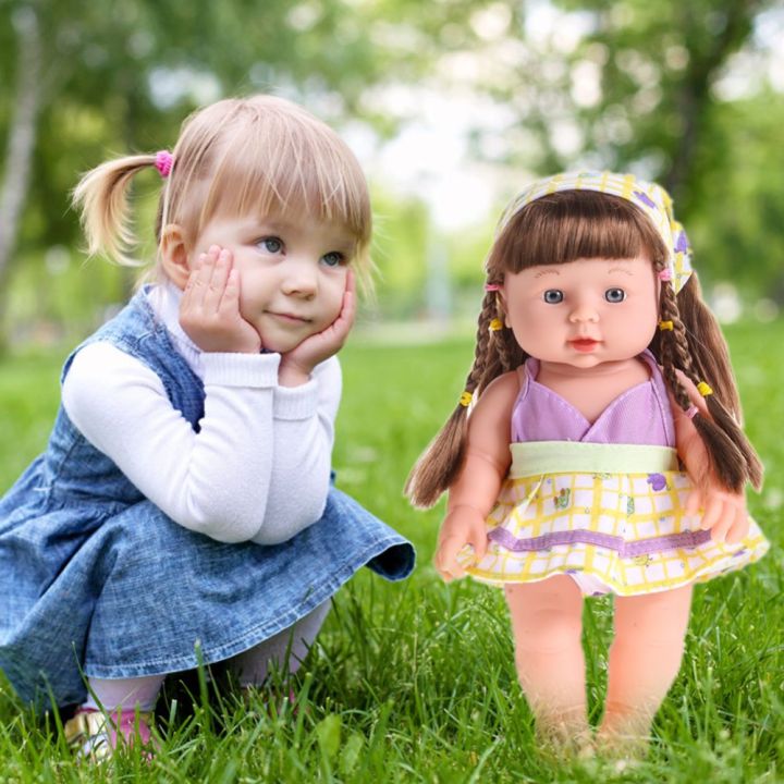 reborn-ตุ๊กตาเด็กซิลิโคนไวนิลนุ่มตุ๊กตาทารกเสมือนจริงตุ๊กตาพูดได้