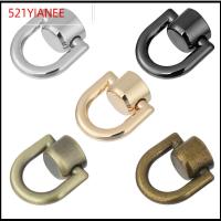 521YIANEE กระเป๋า DIY หัตถกรรมเครื่องหนัง ตะปูเกลียวกระเป๋า สแน็ปกระเป๋า ตัวเชื่อมต่อกระเป๋าถือ หมุดโลหะกระเป๋า ปุ่มสตั๊ด หัวเข็มขัด