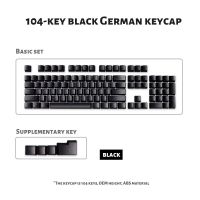 （Miss qis keycap）104คีย์ OEM Backlit เยอรมัน/Abnt2/รัสเซีย/ฝรั่งเศส/สเปน/เกาหลี Keycaps สำหรับคีย์บอร์ดแบบกลไก AZERTY ISO Supplement