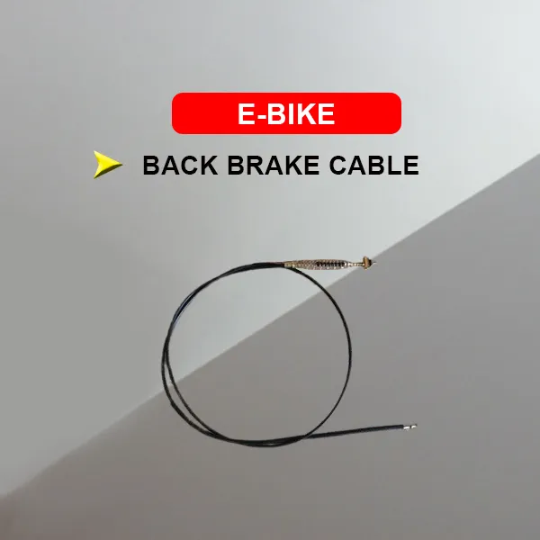 Ebike rear brake cable, rear brake cable 183cm lenght Applicable to