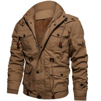 Mens coat Military hoodie Jacket Men Casual Coat Bomber Jackets Cargo Outwear Fleece Hooded Jacket M-4XL Clothes