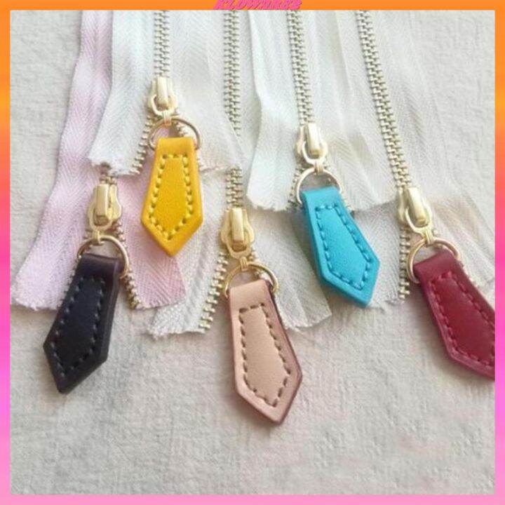 พร้อมส่ง-ป้ายแท็กหนัง-มีซิป-สีดํา-สไตล์วินเทจ-แบบเปลี่ยน-สําหรับเสื้อผ้า-2-ชิ้น