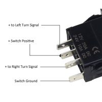 ตัวควบคุมแฟลช3สายอเนกประสงค์12V พร้อมรีเลย์กะพริบไฟกระพริบไฟ LED สวิตช์สัญญาณหมุนสำหรับรถบรรทุกเรือ ATV UTV