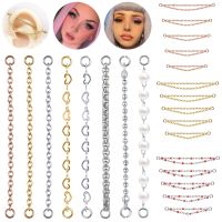 AOEDEJ 1PC Gold Color Nose Chain Jewelry Stainless Steel Industrial Piercing Chain Nostril Chain Women Body Piercing Jewelry
