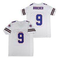 Bobby Boucher #9 The Waterboy อดัมแซนด์เลอร์เสื้อแข่งฟุตบอลชามข้าวหมาโคลน