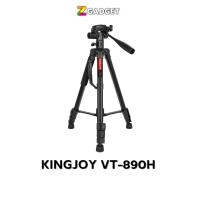 Kingjoy VT-890H Aluminum Camera Tripod Monopod with 360-Degree Rotatable Center  ขาตั้งวัสดุเป็นอลูมิเมียมแข็งแรงทนทาน หัวบอลสามารถปรับหมุนได้ 360 องศา  หัวบอลสามารถปรับระดับความสูงได้