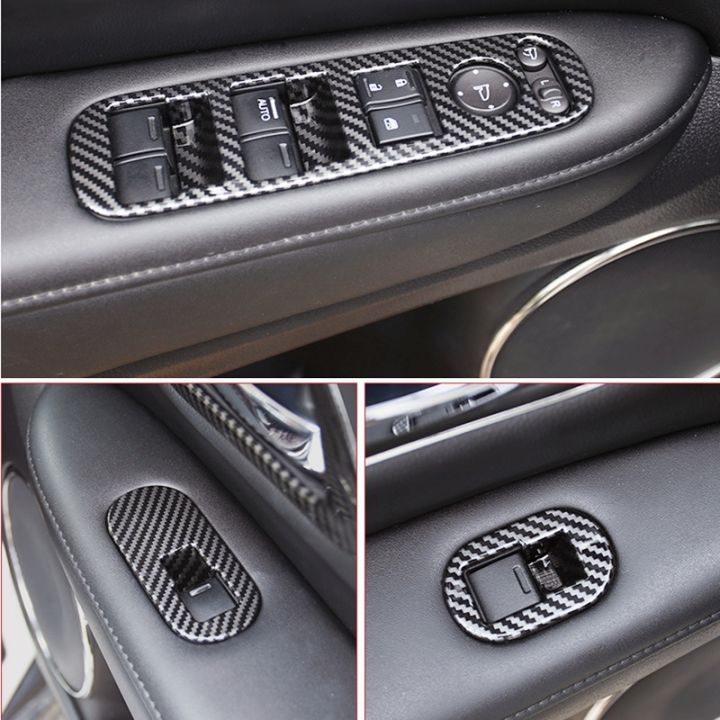 for-honda-hrv-hr-v-vezel-2014-2020-carbon-fiber-door-handle-window-lift-switch-panel-cover-trim-decorator-accessories