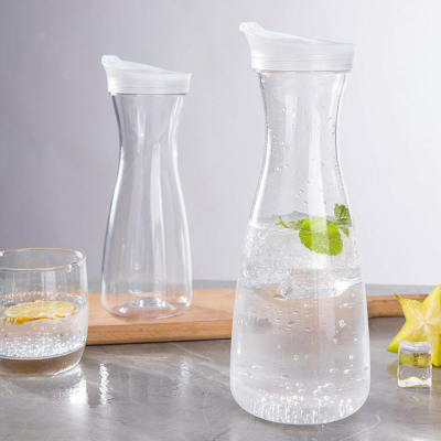 1000 Ml Drink Bottle Acrylic Pitcher with Lid Water Carafe Jug Ice Tea Lemonad Infuser 1L Water Pitchers Bottles