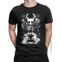 Mens T Shirt Ghost Art Hollow Knight Game Funny Pure Cotton Tee Shirt Classic T Shirt Round Neck Clothes Birthday Gift XS-6XL