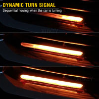 Car DRL LED Daytime Running Light Flowing Yellow Turn Signal White Headlight Strip Light For Nissan Qashqai Dualis X-Trail Rogue