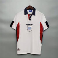 popular high-quality jersey 1998 England Home Jersey Football Retro Soccer Shirt