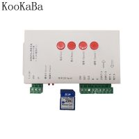 RGB LED Controller T1000S SD Card 2048Pixels Controller For WS2801 WS2811 WS2812B SK6812 LPD6803 DC5~24V