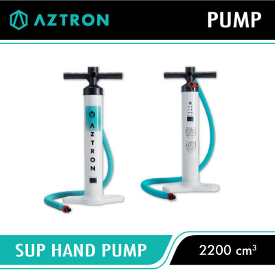Aztron Sup Hand Pump Double action hand pump ปั๊มสูบลมสำหรับบอร์ดยืนพาย SUP Stand Up Paddle Board กีฬาทางน้ำ