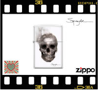 Zippo Steven Spazuk Smoldering Skull, 100% ZIPPO Original from USA, new and unfired. Year 2022