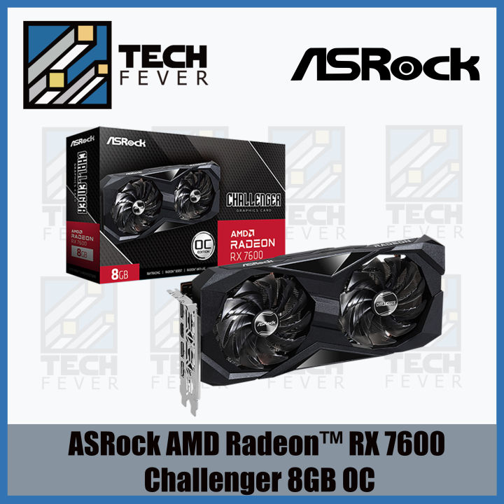 ASRock > AMD Radeon™ RX 7600 Steel Legend 8GB OC