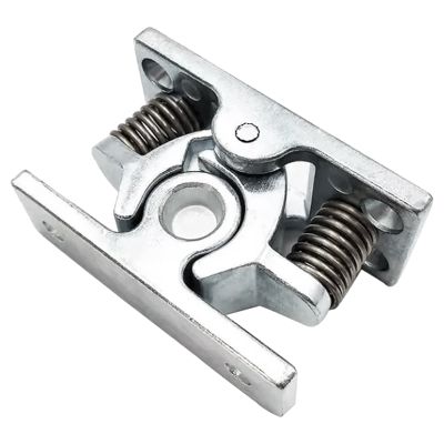 1Pcs Aluminium Alloy Door Easy Lock Stop Catch Release Clamp Double Roller Catch (Mp-4)