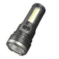 Strong Light High-Power Flashlight Waterproof and Compression-Resistant LED Flashlight with Side Light