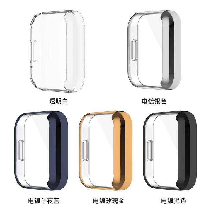 เคส-xiaomi-redmi-watch-2-lite-case-เคสกันกระแทก-redmi-watch-2-lite-ตัวป้องกันเคสซิลิโคน-tpu-สำหรับ