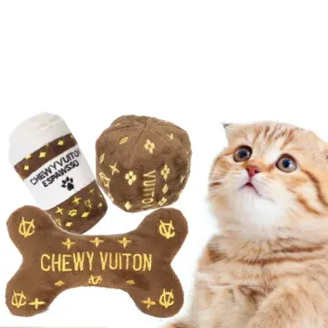 Chewy Vuitton Squeaky Bone