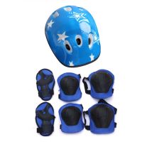 [Sell Well] 7ชิ้น/ครบชุด Skate Roller Cycling Knee Pads Elbow Pads Set