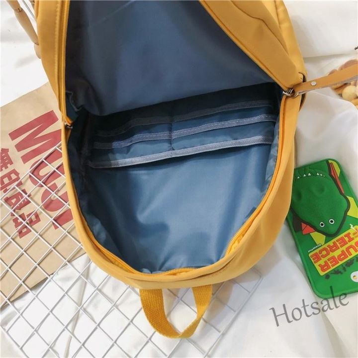 hot-sale-c16-tscfashion-simple-fashion-waterproof-anti-theft-school-bag-ins-student-backpack-campus-retro-literature-and-art-class-bag