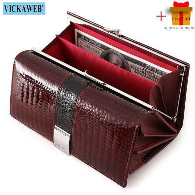 Free Gift 2022 New Diamonds Womens Patent Leather Wallet Long Fashion Patchwork Money Bag Ladies Purse Card Holder AE207-1