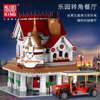 [COD] Yuxingmowang 11003 Street View Restaurant Assembled Blocks Adult Difficult