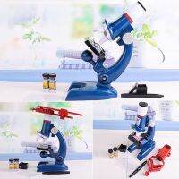 100X-1200X Biological Microscope Kit w/ Mobile Phone Holder Educational Toy Gift