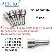 ERIKC 4ชิ้น DSLA136P804น้ำมันเชื้อเพลิงเตาสเปรย์หัวฉีด DSLA 136จุด804 OEM 0 433 175 203สำหรับ0445120002 0986435501