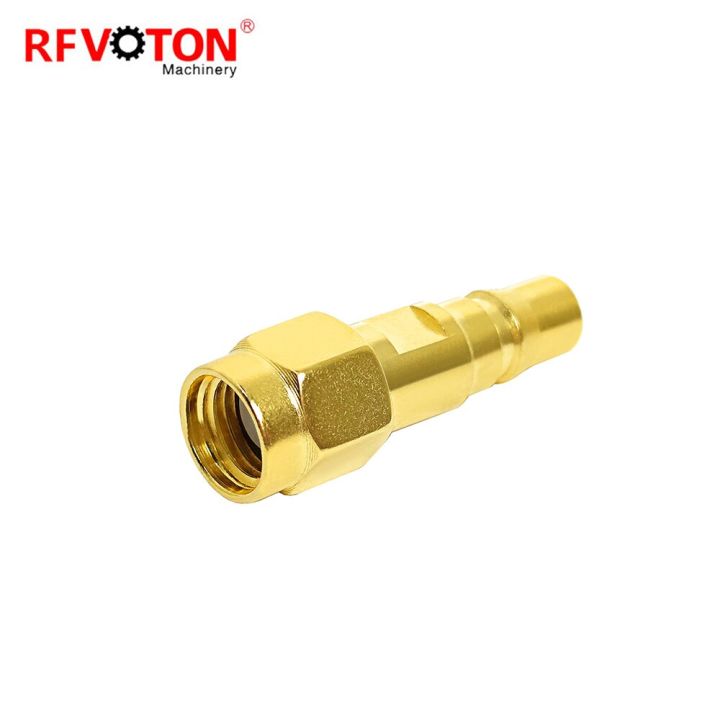 free-shipping-2pieces-50ohm-rf-coaxial-adapter-qma-female-jack-to-rp-sma-male-plug-coax-connector-electrical-connectors