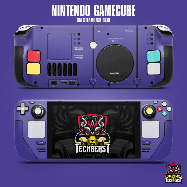 3M Steam Deck GameCube Skin Custom Wrap Vinyl SD Techbeast | Lazada PH