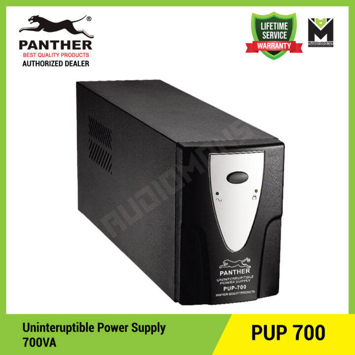 Panther PUP 700 Uninterruptible Power Supply 700VA w/ 3 Outlets Lazada PH
