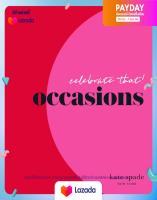 หนังสืออังกฤษลิขสิทธิ์แท้100% kate spade new york celebrate that: occasions [Hardcover]