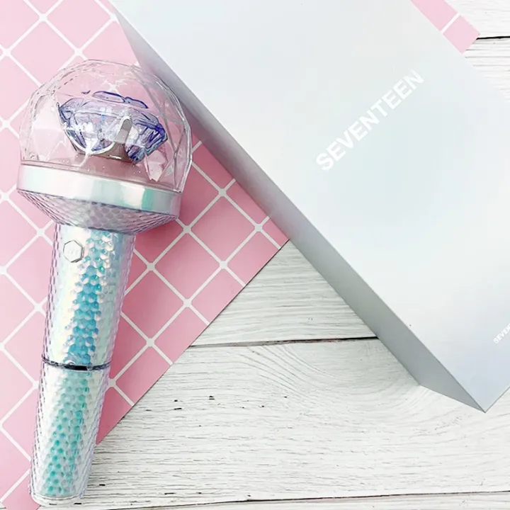 Kpop SEVENTEEN Official Lightstick Ver 2 Concert LED Light Stick ...