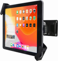 WeSTRUGGLE Tablet Wall Mount Holder with Anti Theft Security Lock and Key, Rotate Design Arbitrary Adjustment,Multi Angle,Bracket for Most 8 to 10.1 Inch,and for iPad Air &amp;10.2,10.9 Galaxy tab,and More (Black)