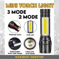 ✼ tqw198 3 Mode USB Rechargeable High Power Mini LED W513 Torchlight OR Solar Led Wall Light